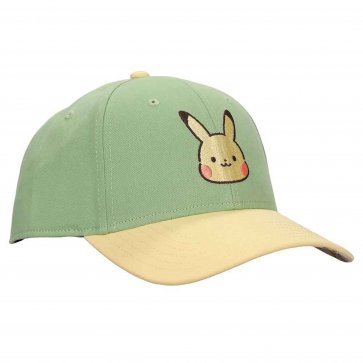 Pikachu Chibi Embroidered Contrast Hat