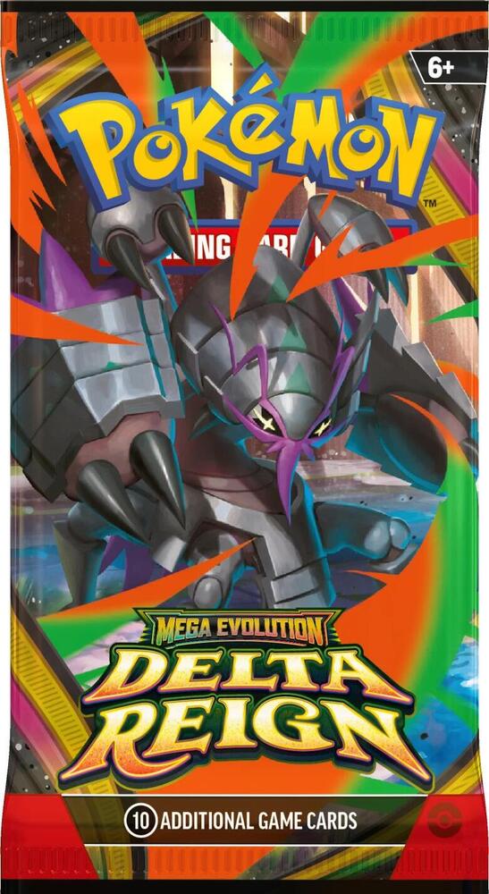 Pokémon| Mega Evolution: Delta Reign - Booster Pack (Limit 6 Per Customer)
