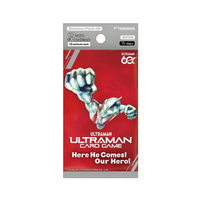 Ultraman Card Game| Here He Comes! Our Hero! (BP09)- Booster Pack - VGMX