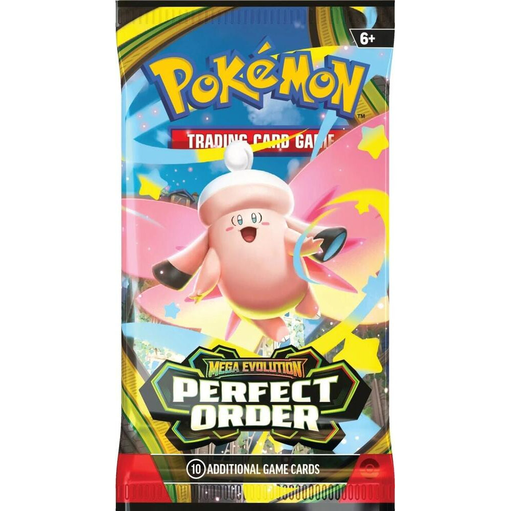 Pokémon| Mega Evolution: Perfect Order - Booster Pack (Styles May Vary) - VGMX