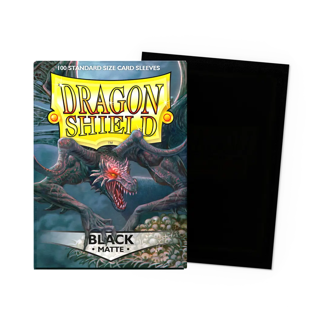 Dragon Shield: Matte Black 100 CT - VGMX