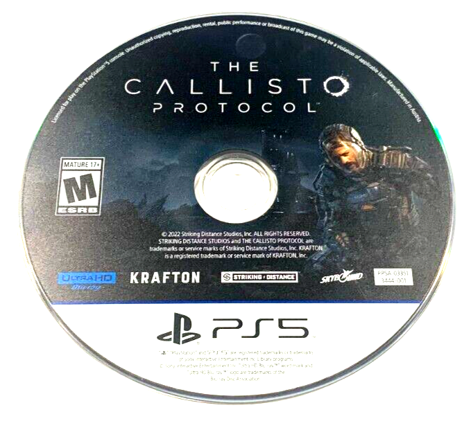 PS5 - The Callisto Protocol - Used