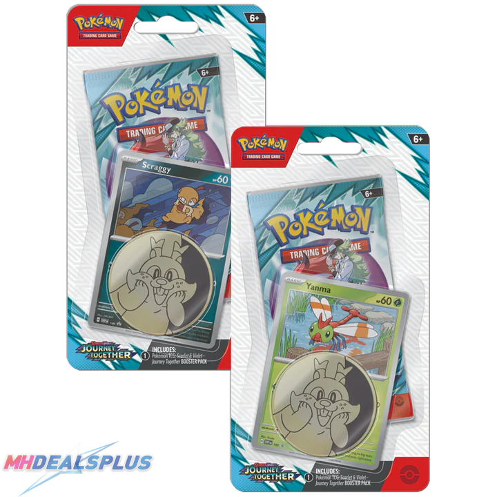 Pokémon Journey Together Checklane Blister with Coin (Local Only Limit 2)