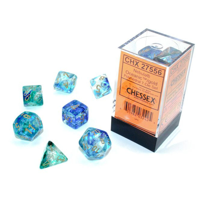 7-Set Cube Luminary Nebula Oceanic with Gold - VGMX