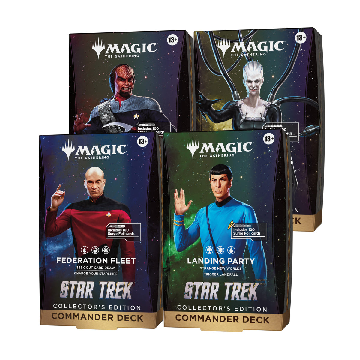 Magic: The Gathering| Star Trek - Commander Deck: Collector's Edition - VGMX