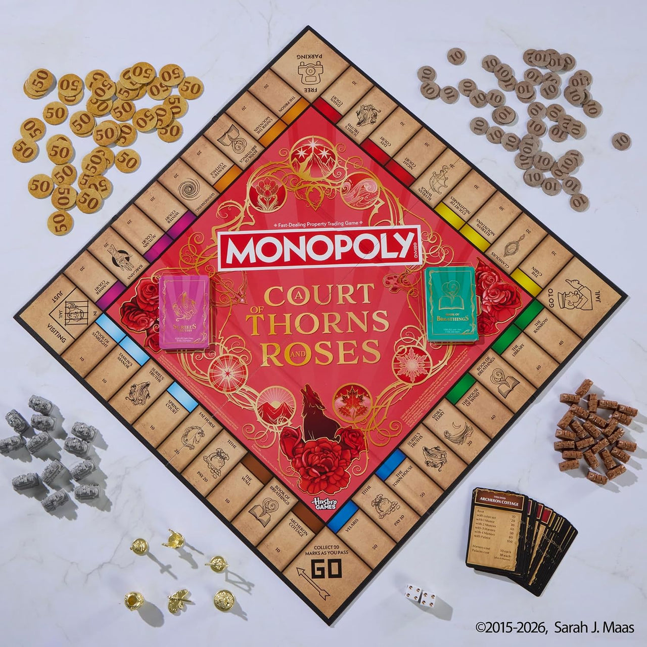 Monopoly: A Court of Thorns and Roses (ACOTAR) Edition - VGMX