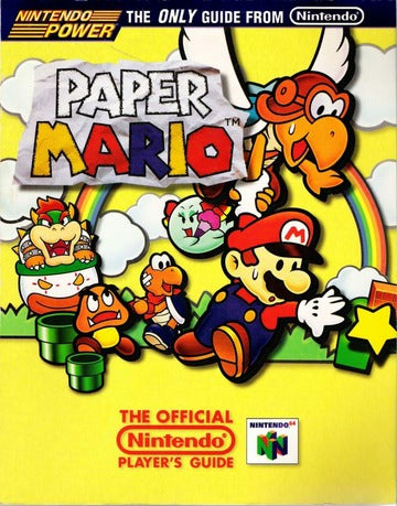 Official Nintendo Paper Mario 64 Player's Strategy Guide (2001, Trade Paperback)