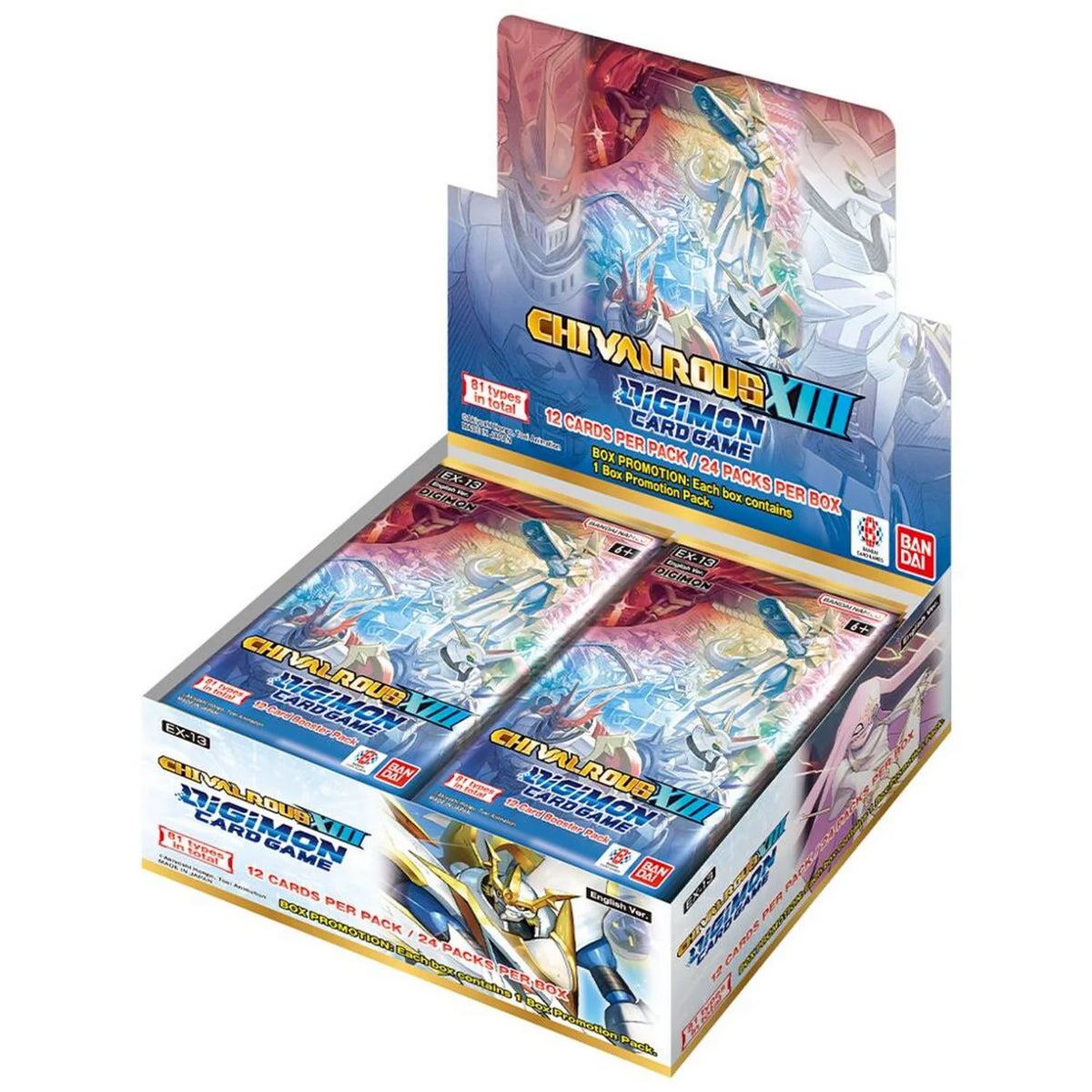 Digimon Card Game| Chivalrous XIII [EX-13] - Extra Booster Box - VGMX