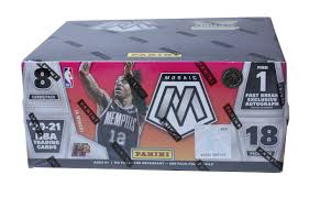 2020/21 Panini Mosaic Fast Break Basketball Hobby Box