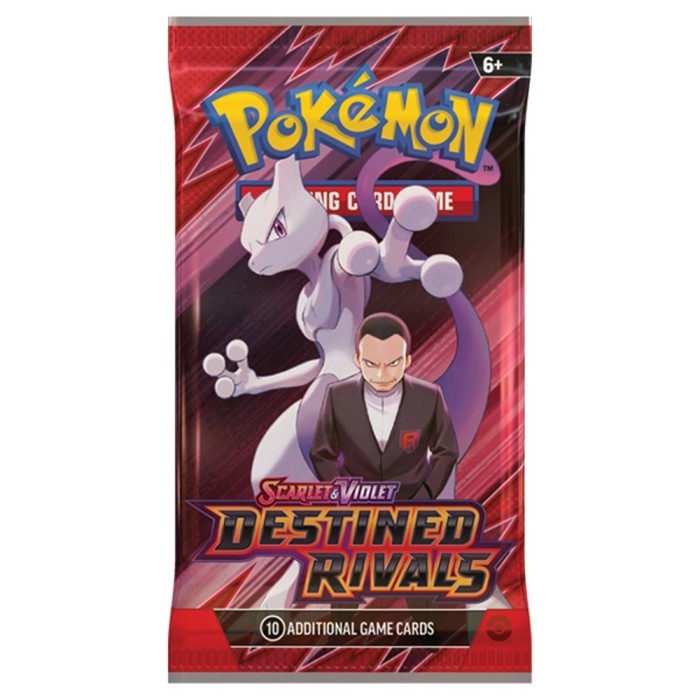 Pokémon|Destined Rivals - Booster Pack (Styles May Vary)(Limit 6 Per Customer) - VGMX