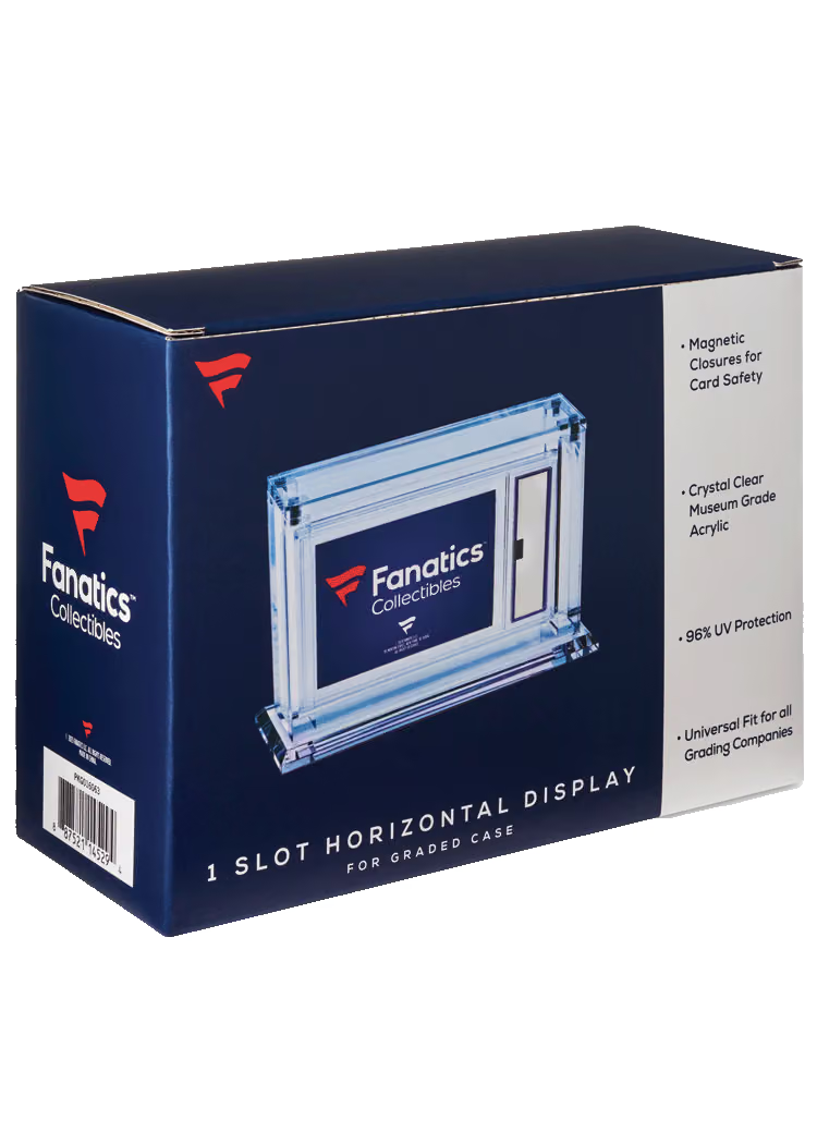 Fanatics Collectibles| 1 Slot Horizontal Graded Acrylic Case - VGMX