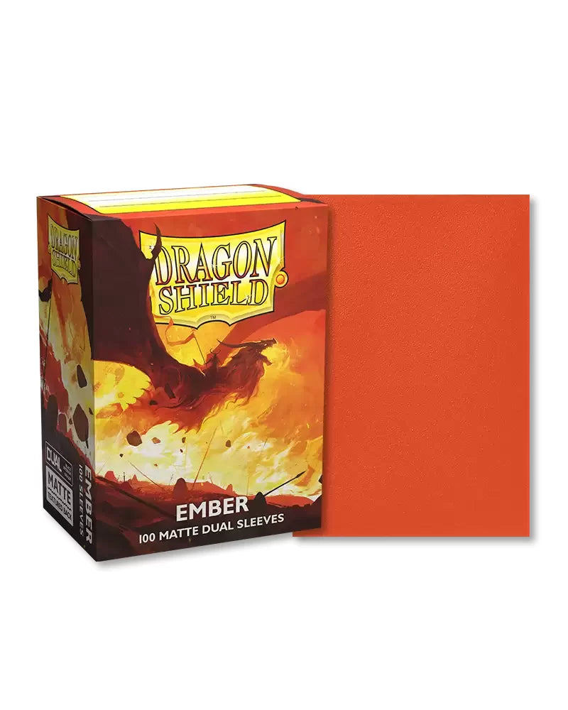 Dragon Shield: Ember - Dual Matte 100 CT - VGMX