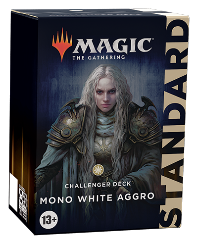 Magic The Gathering - Challenger Deck 2022 - Mono White Aggro Deck - VGMX