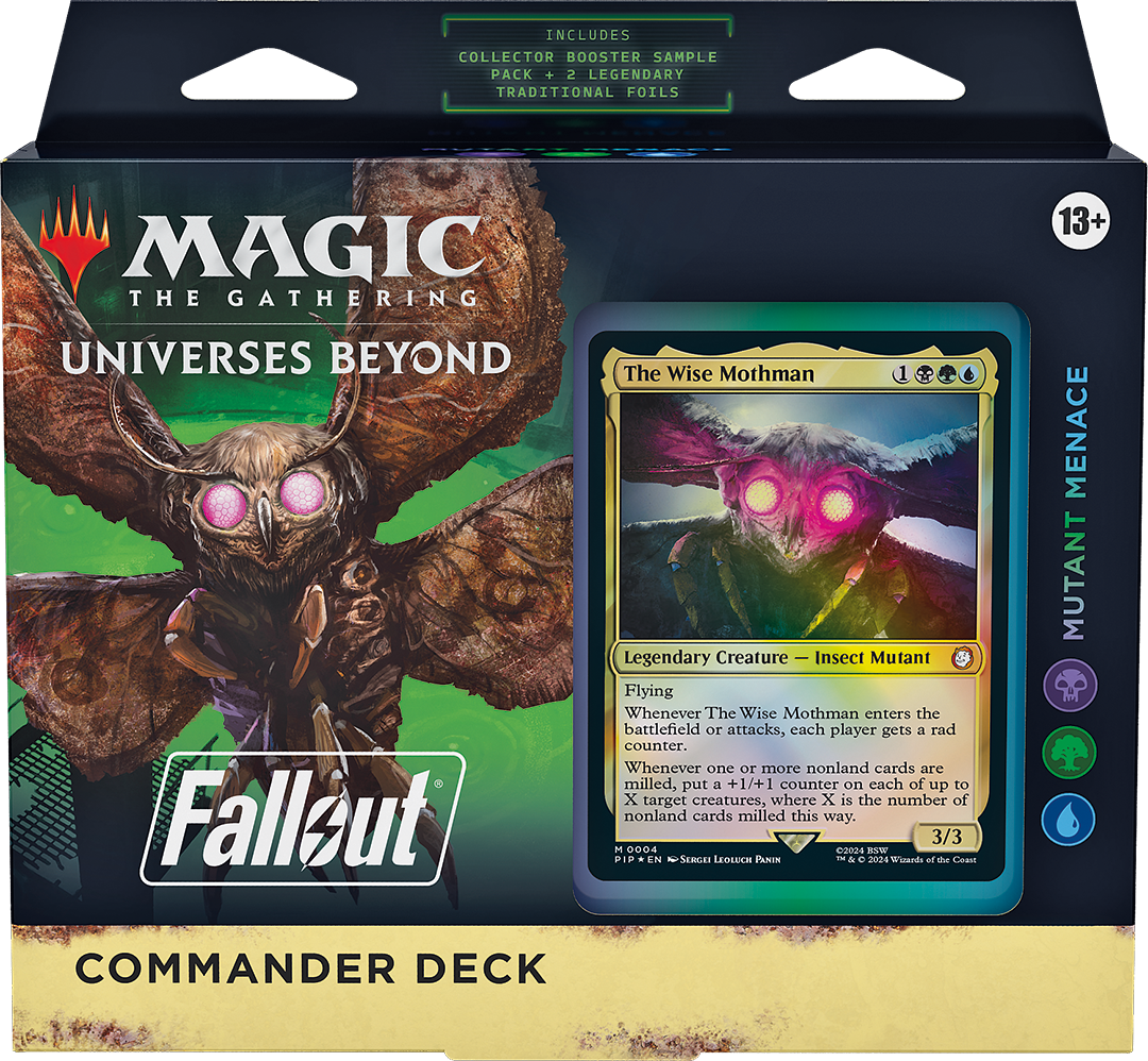 Magic the Gathering| Universes Beyond: Fallout Commander Decks - VGMX