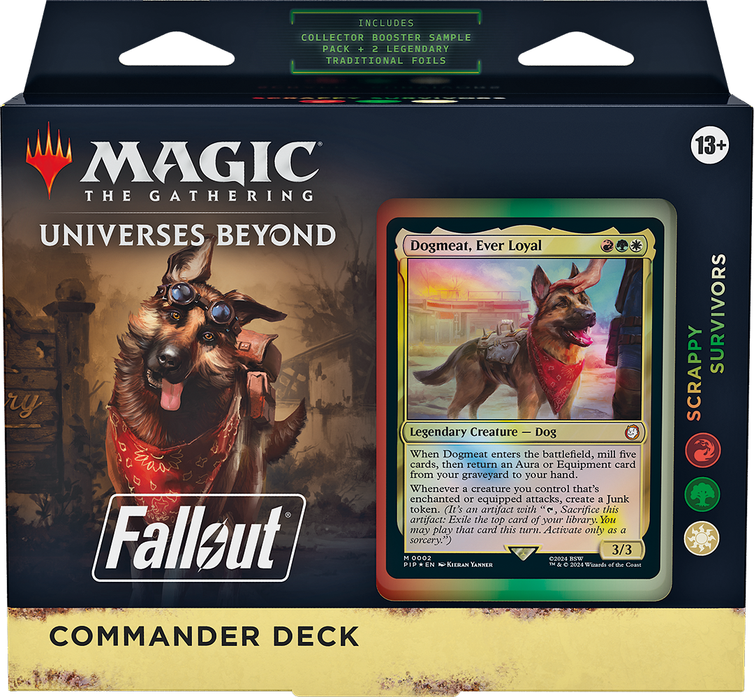 Magic the Gathering| Universes Beyond: Fallout Commander Decks - VGMX