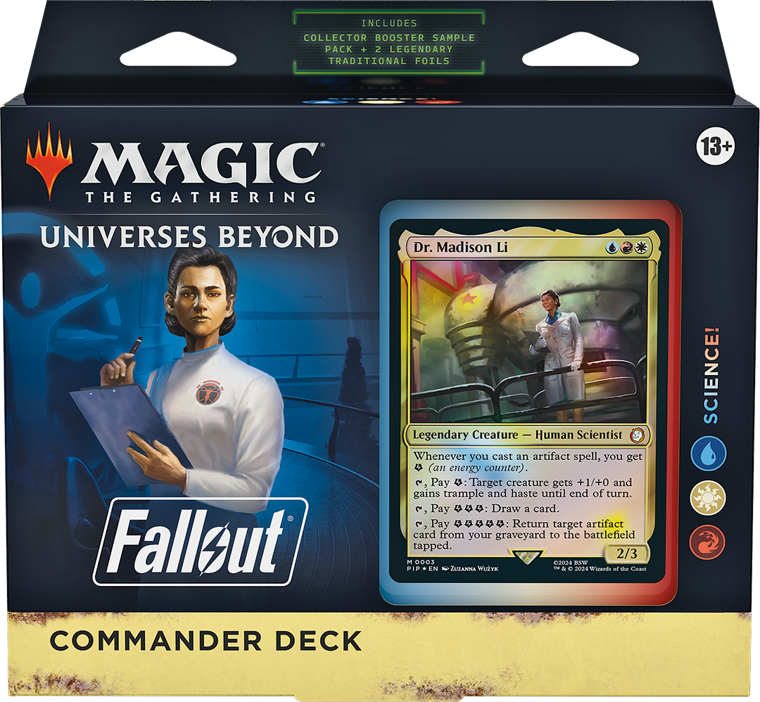 Magic the Gathering| Universes Beyond: Fallout Commander Decks - VGMX