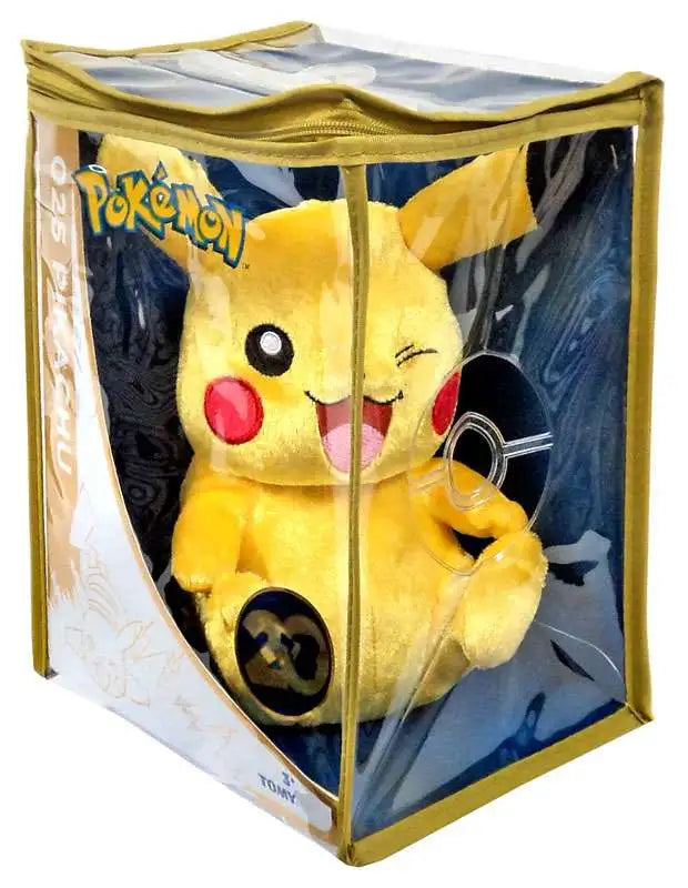 Pokemon 20th Anniversary Winking Pikachu Exclusive 8-Inch Plush