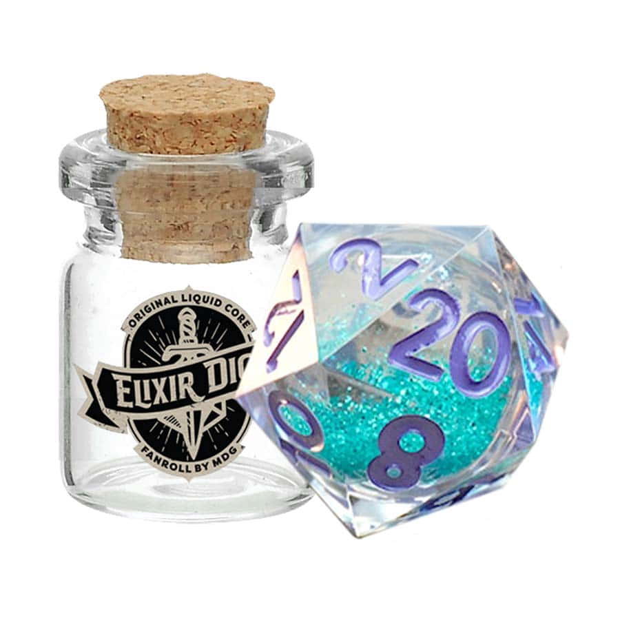 ELIXIR LIQUID CORE D20 DICE: DISCO VIBES