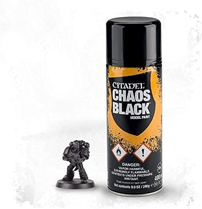 Citadel Chaos Black Spray Paint - VGMX