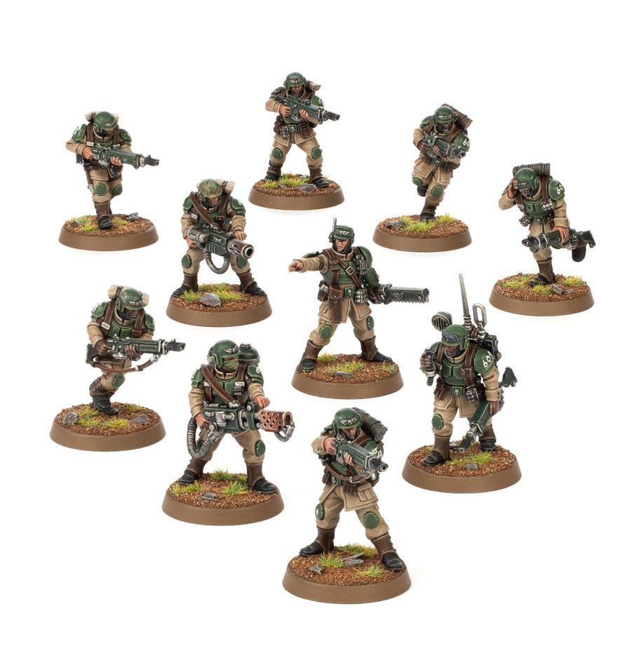 Warhammer 40K: Astra Militarum: Cadian Shock Troops - VGMX