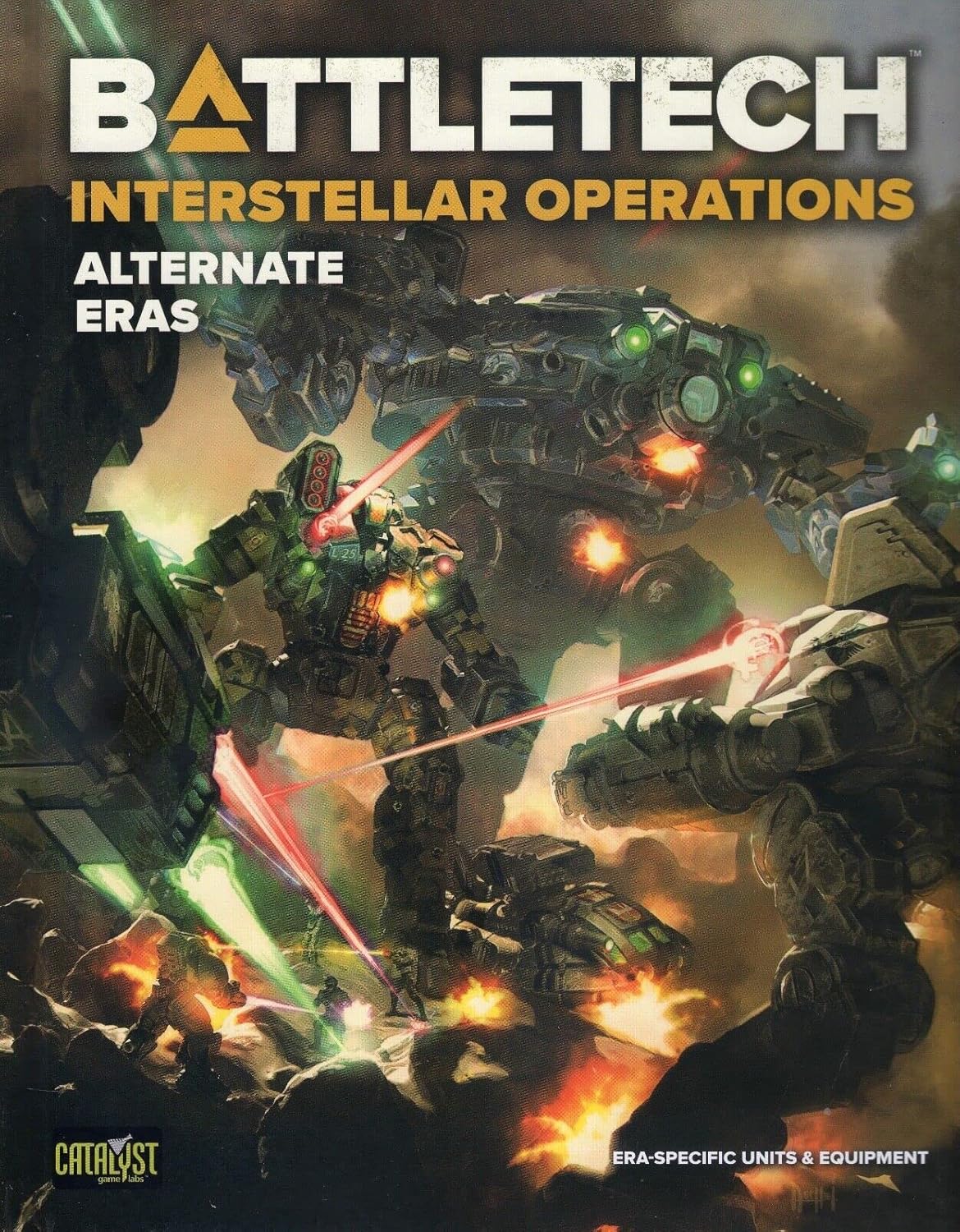BattleTech: Interstellar Operations Alternate ERAS Hardcover Book - VGMX