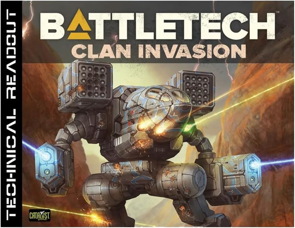 Catalyst Game Labs Battletech Technical Readout Clan Invasion - VGMX