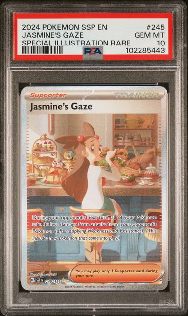 Pokémon: Jasmine's Gaze - 245/191 - PSA 10 - VGMX