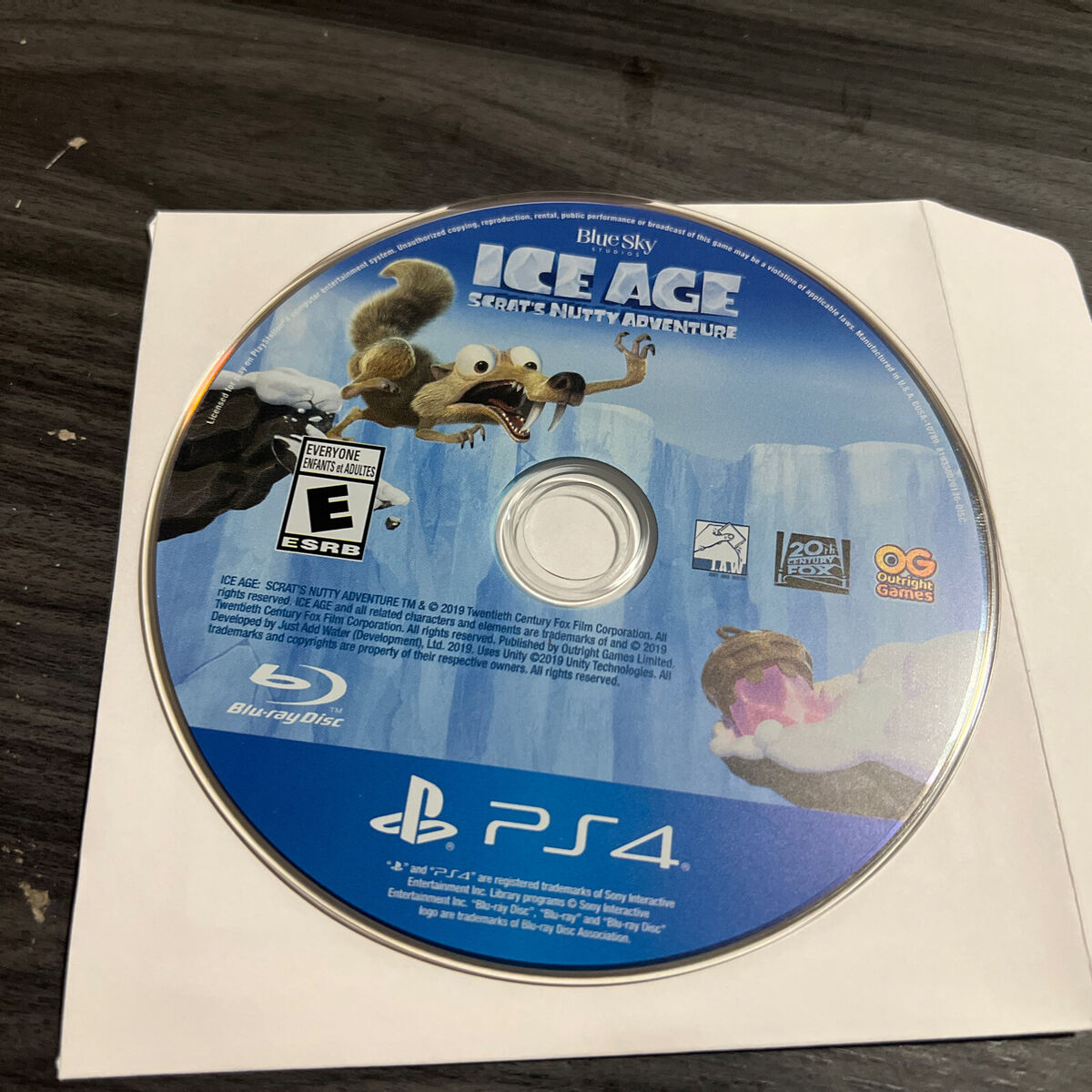 PS4 - Ice Age: Scrat's Nutty Adventure - Used