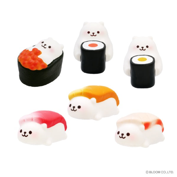 iBloom Marshmallow Squeeze Marmot Sushi Blind Box - VGMX