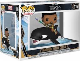 Funko Pop! Rides: Marvel - Namor With Orca #116