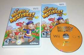 Wii - Monkey Mischief! Party Time - Used