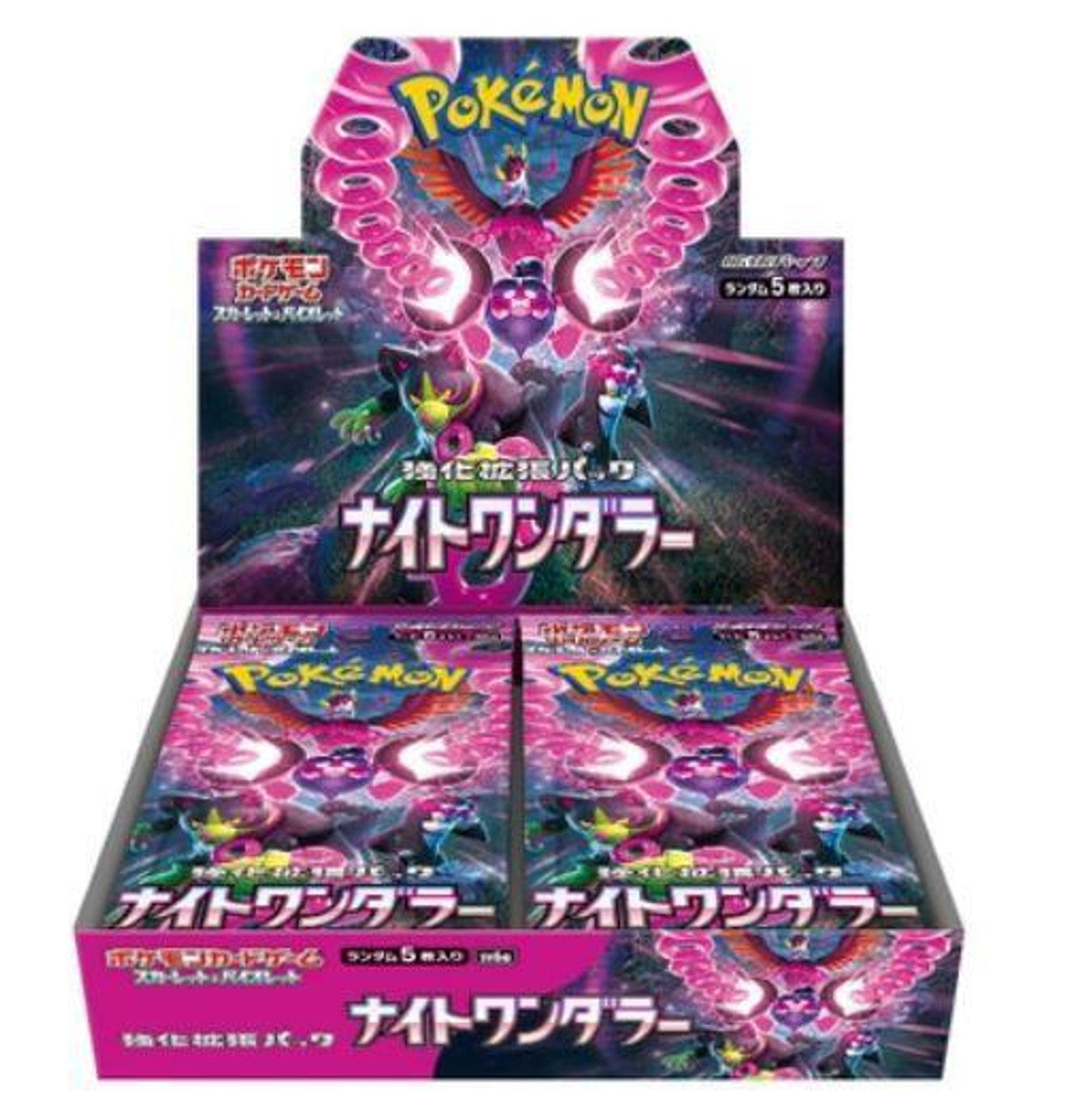 Pokémon: Scarlet & Violet: Night Wander Booster Box (Japanese) - VGMX