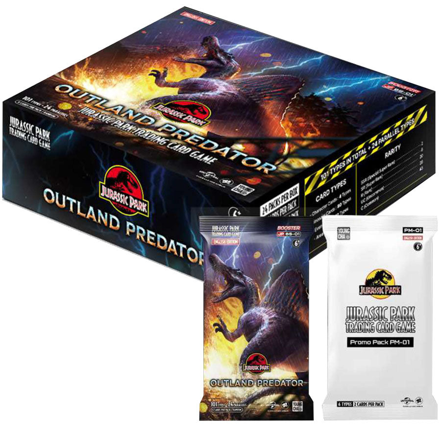 Jurassic Park TCG| Outland Predator (BS-01) - Booster Box