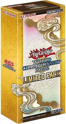 YuGiOh Limited Pack World Championship 2026 Booster Box - VGMX