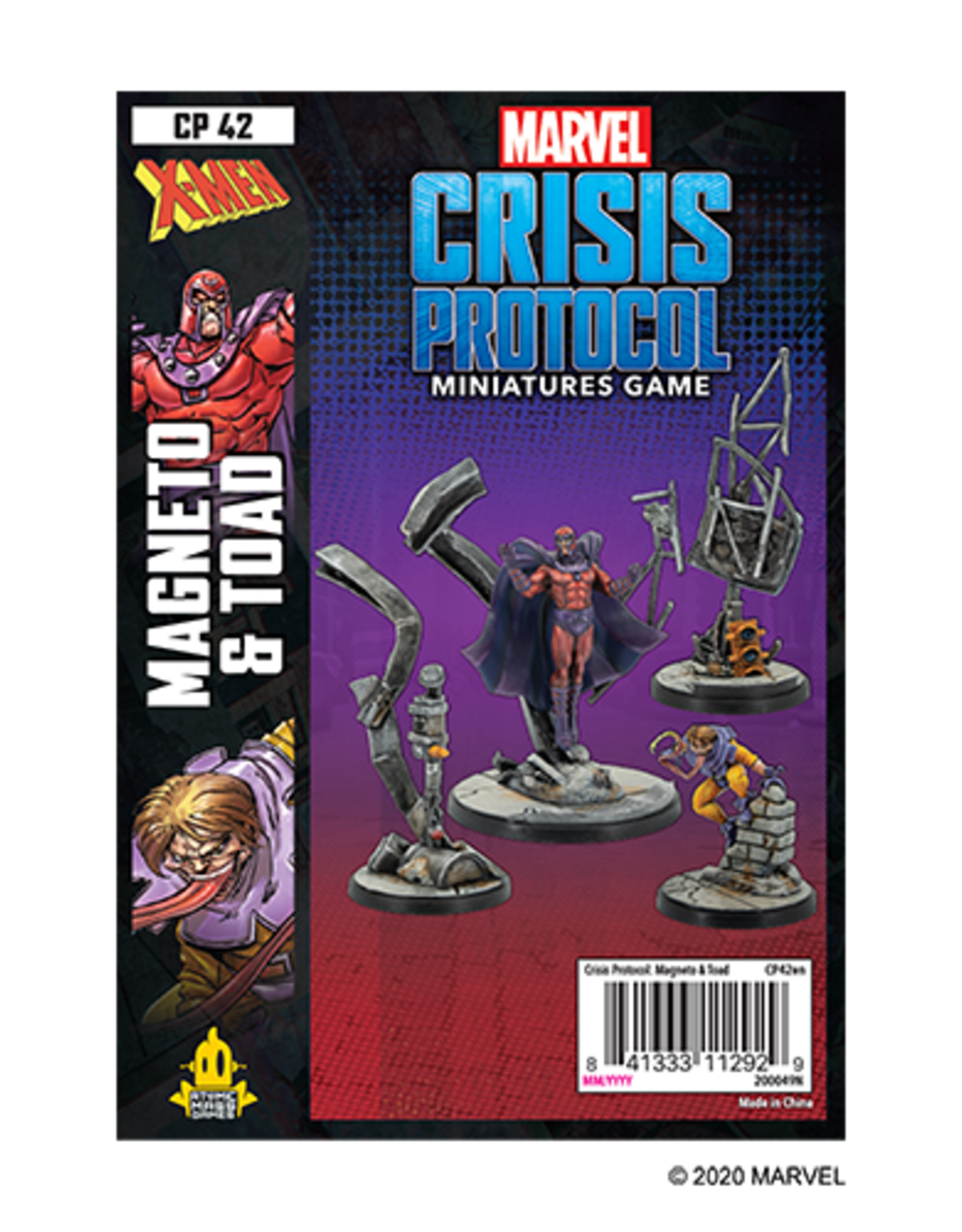 Marvel Protocol Miniatures Game: Magneto & Toad