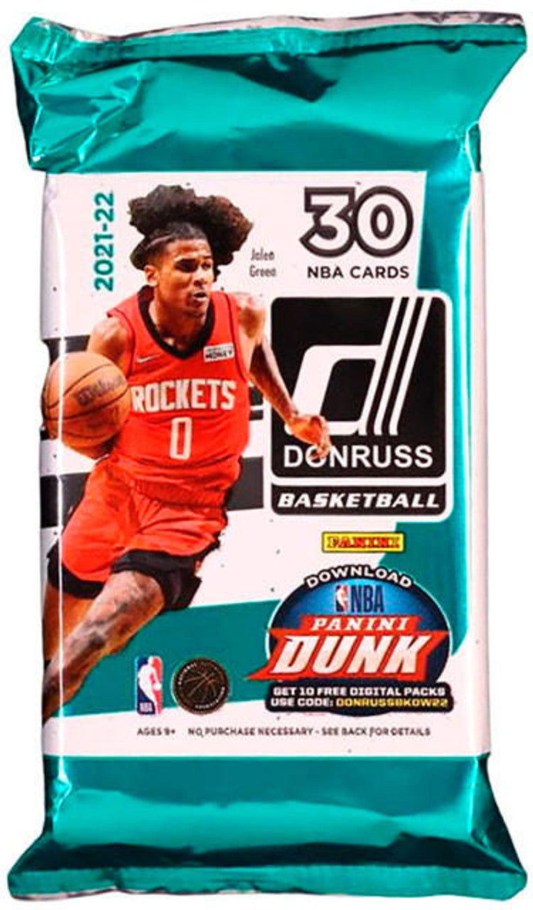 2021/22 Panini Donruss Basketball Hobby Pack