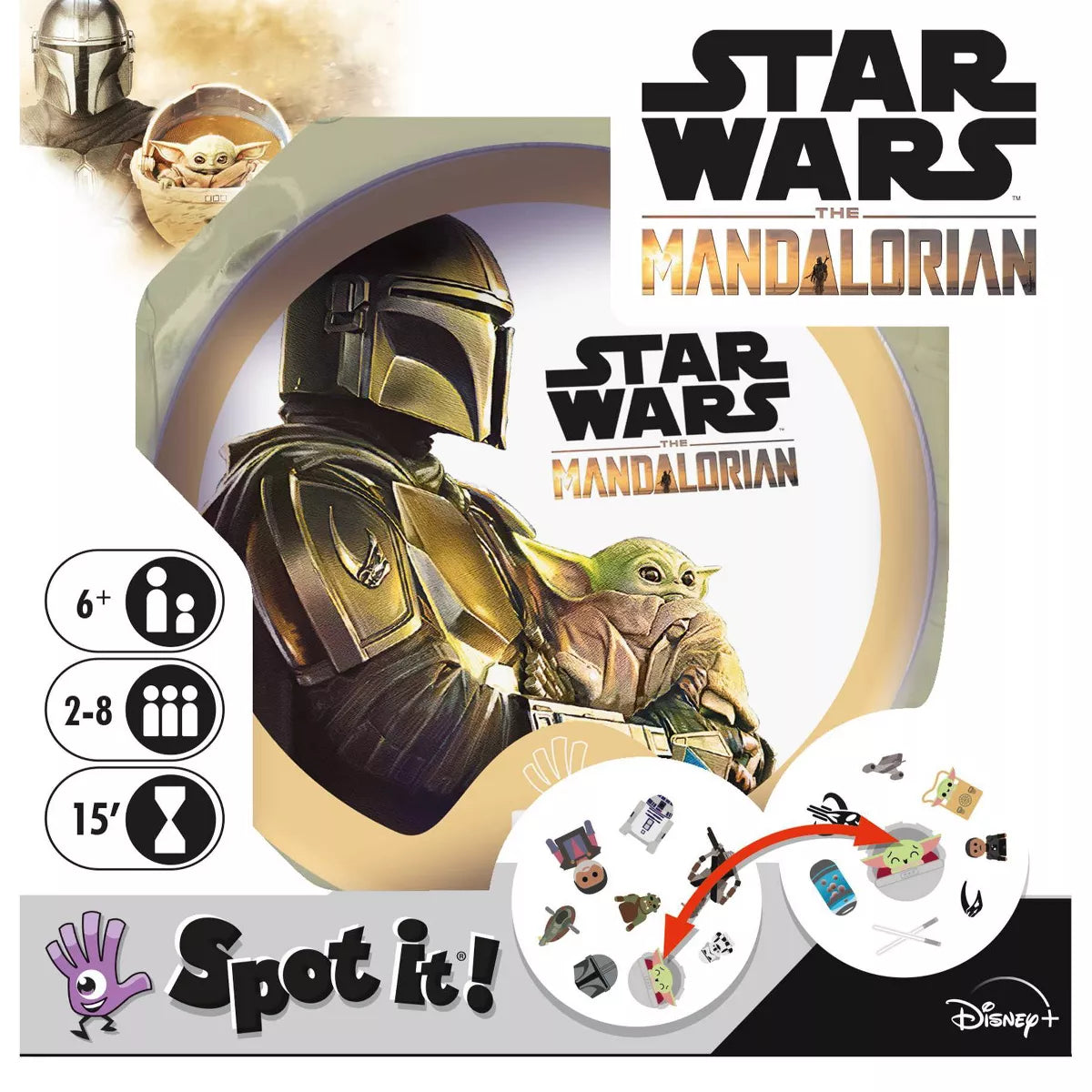 Spot It! Star Wars Mandalorian