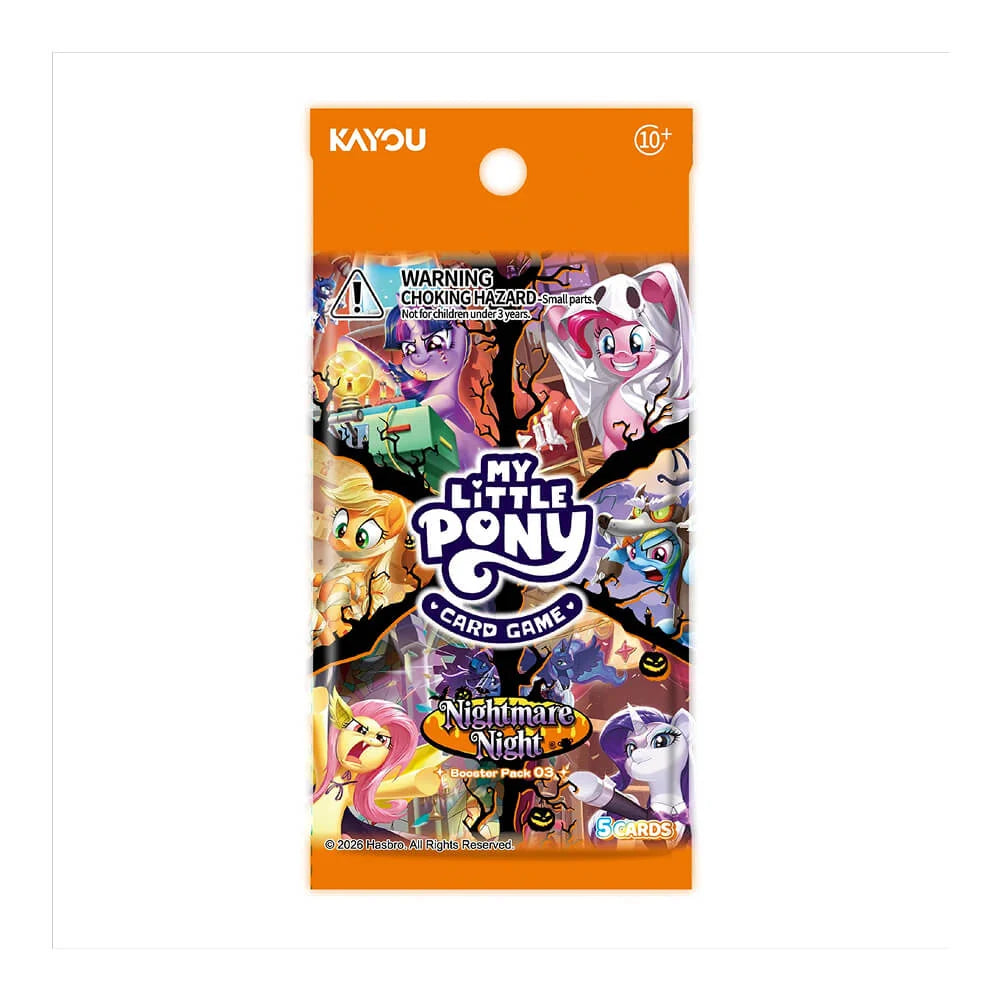 My Little Pony TCG| Nightmare Night- Booster Pack - VGMX