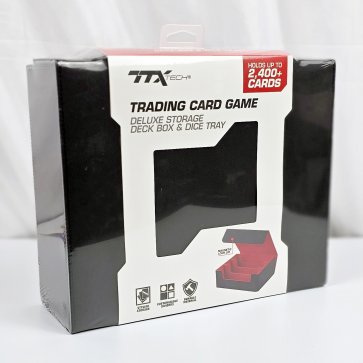 TCG Deluxe Storage Deck Box and Dice Tray - 2400+ Cards