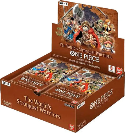 One Piece TCG| The World's Strongest Warriors Booster Box (OP-17) (Limit 1 Per Customer)