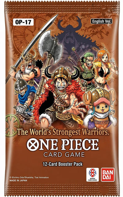 One Piece TCG| The World's Strongest Warriors Booster Pack (OP-17) (Limit 6 Per Customer)