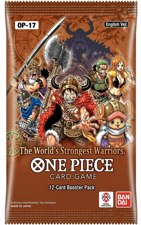 One Piece TCG| The World's Strongest Warriors Booster Pack (OP-17) - VGMX