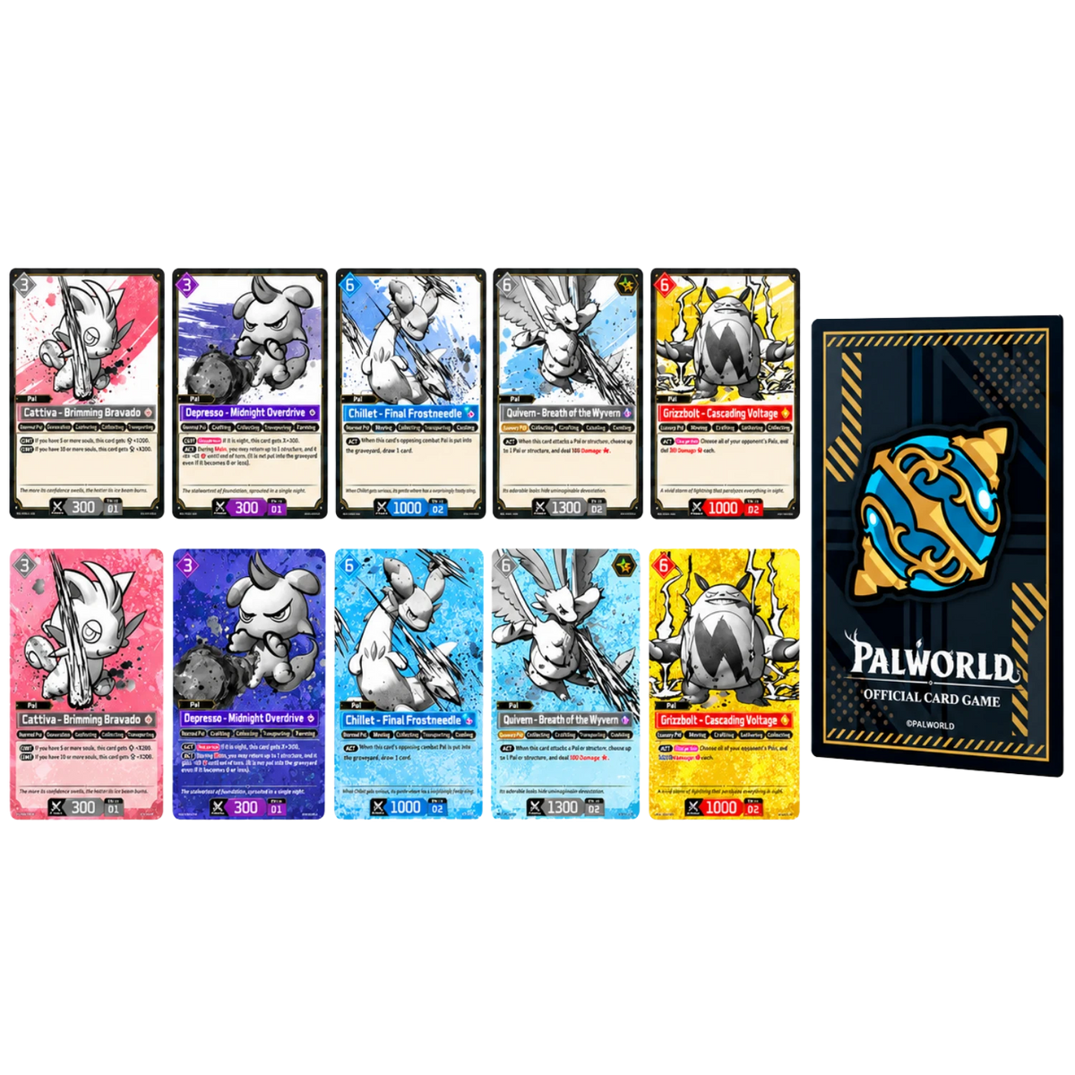 Palworld TCG| Sleeve & Card Set Vol. 1 (Limit 1 Per Customer) - VGMX