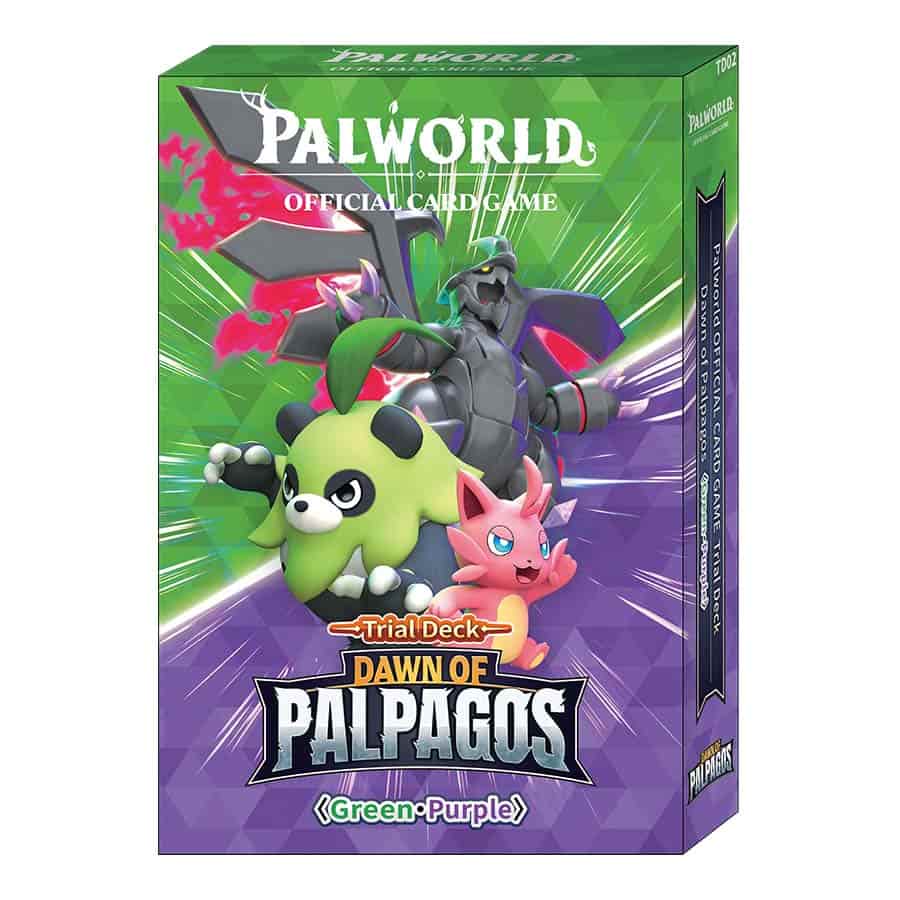 Palworld TCG| Dawn of Palpagos: Trial Deck: Green & Purple - VGMX