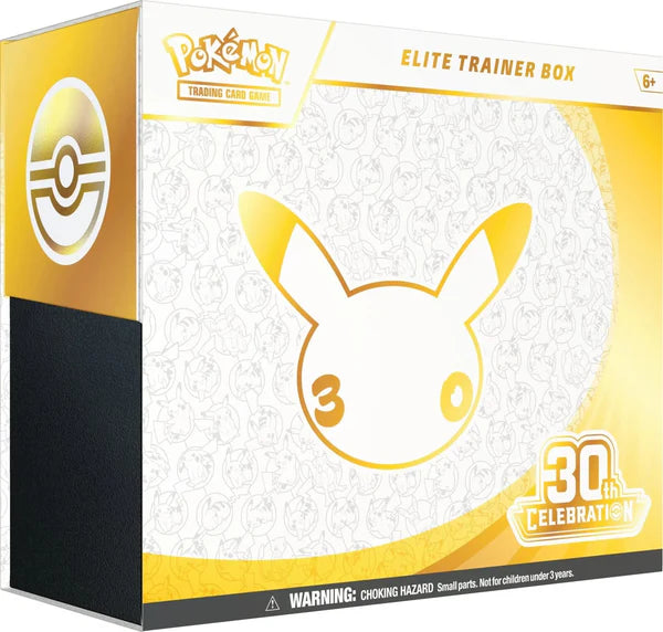 Pokémon: 30th Celebration- Elite Trainer Box (Limit 1 Per Customer)