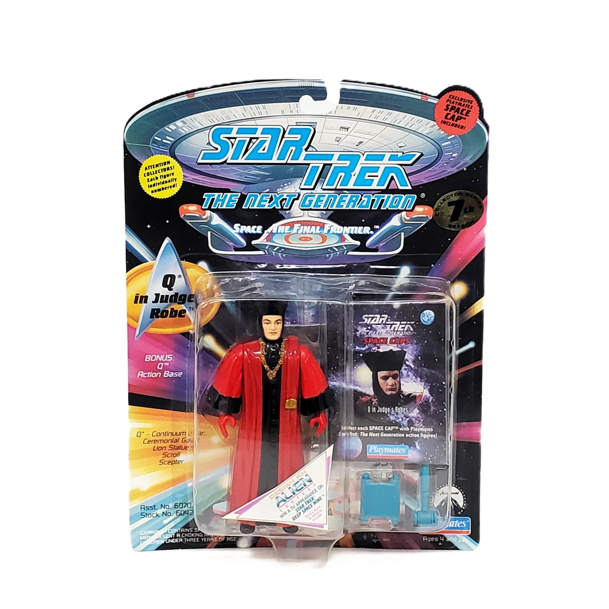 Star Trek: The Next Generation| Q In Judges Robe Action Figure - VGMX