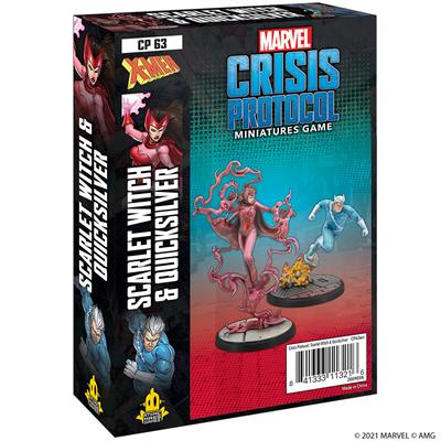 Marvel Protocol Miniatures Game: Scarlet Witch & Quicksilver