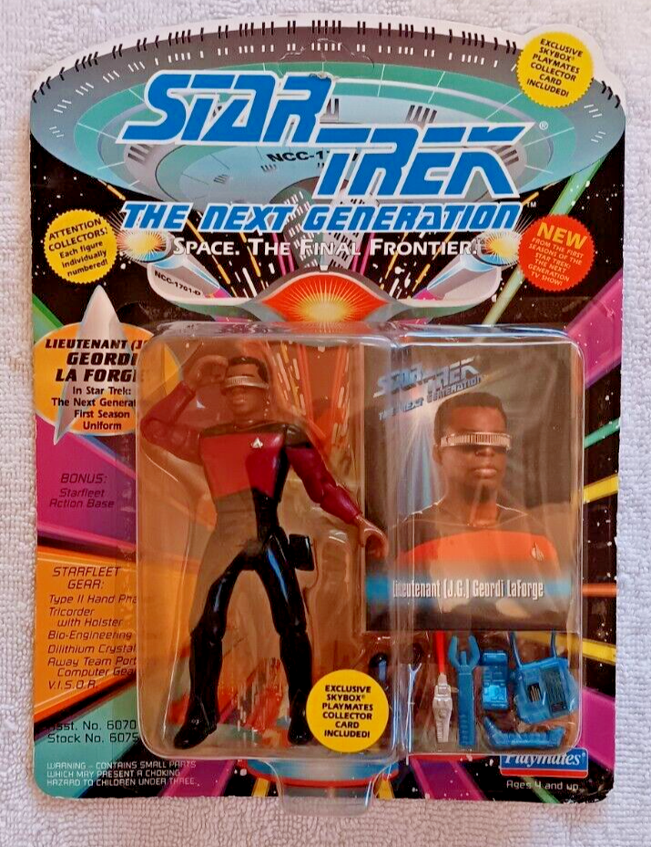 Star Trek: The Next Generation Lieutenant Geordi LaForge Action Figure - VGMX