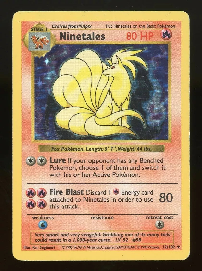 Ninetales - Unlimited Base Set (Shadowless)