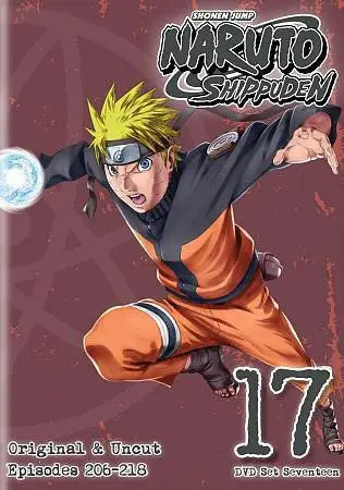 Naruto Shippuden Uncut DVD Set 17